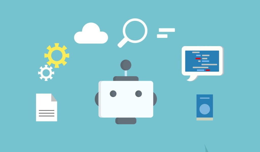 Image of a robot icon